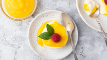 Load image into Gallery viewer, Panna Cotta with Mango Sauce I