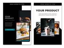 Load image into Gallery viewer, TEMPLATE 11 Customizable PRODUCT Pinterest Pins for Food Bloggers – Easy Canva Designs!
