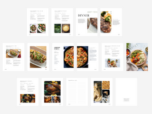 Load image into Gallery viewer, TEMPLATE - RECIPE BOOK for CANVA