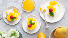 Load image into Gallery viewer, Panna Cotta with Mango Sauce I
