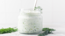 Load image into Gallery viewer, Zucchini Patties with Feta Cheese and Tzatziki sauce I