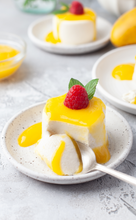 Load image into Gallery viewer, Panna Cotta with Mango Sauce I