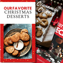 Load image into Gallery viewer, TEMPLATE 8 Customizable HOLIDAY Pinterest Pins for Food Bloggers – Easy Canva Designs!