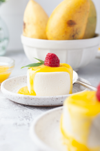 Load image into Gallery viewer, Panna Cotta with Mango Sauce I