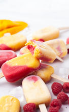 Load image into Gallery viewer, Mango Raspberry Popsicles I
