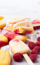 Load image into Gallery viewer, Mango Raspberry Popsicles I
