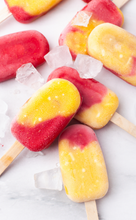 Load image into Gallery viewer, Mango Raspberry Popsicles I
