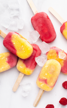 Load image into Gallery viewer, Mango Raspberry Popsicles I
