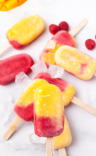 Load image into Gallery viewer, Mango Raspberry Popsicles I
