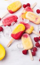 Load image into Gallery viewer, Mango Raspberry Popsicles I
