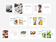 Load image into Gallery viewer, TEMPLATE - RECIPE BOOK for CANVA
