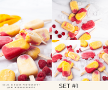 Load image into Gallery viewer, Mango Raspberry Popsicles I
