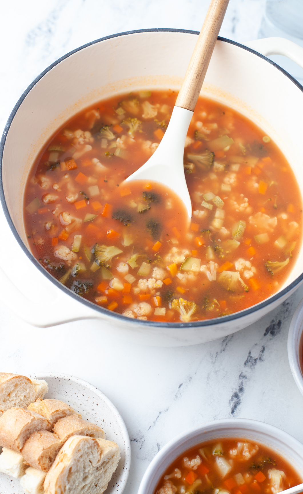 EXCLUSIVE Homemade Vegetable Soup
